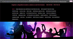 Desktop Screenshot of despedidasconil.com
